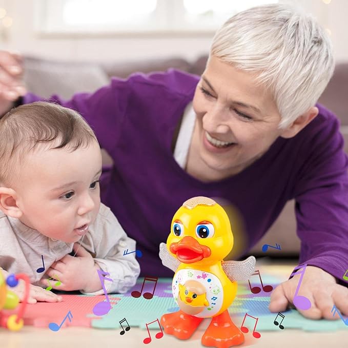 Pato Dançarino Infantil  Kids™ – Luzes, Movimento e Música!