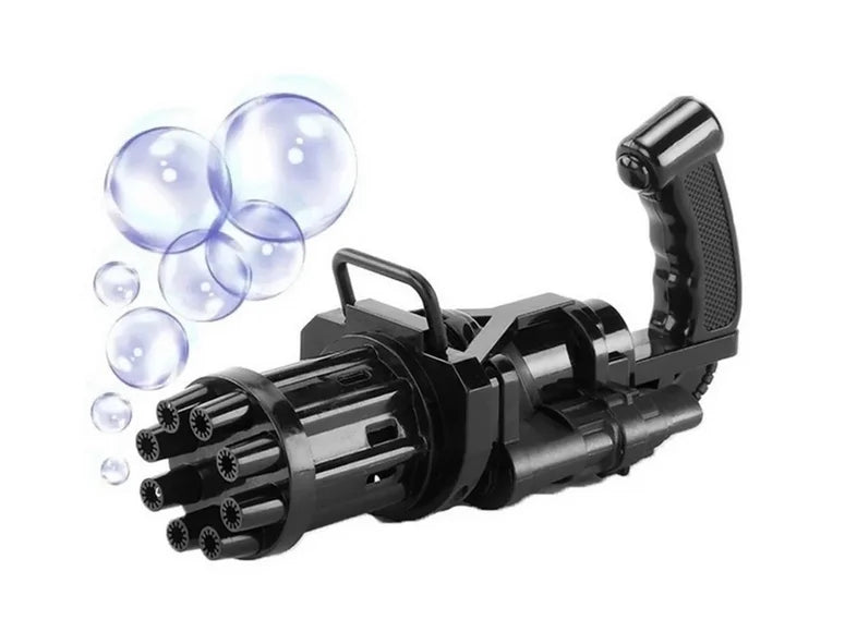 Máquina de Bolhas Angel Gatling™ – Diversão Ilimitada para Crianças!