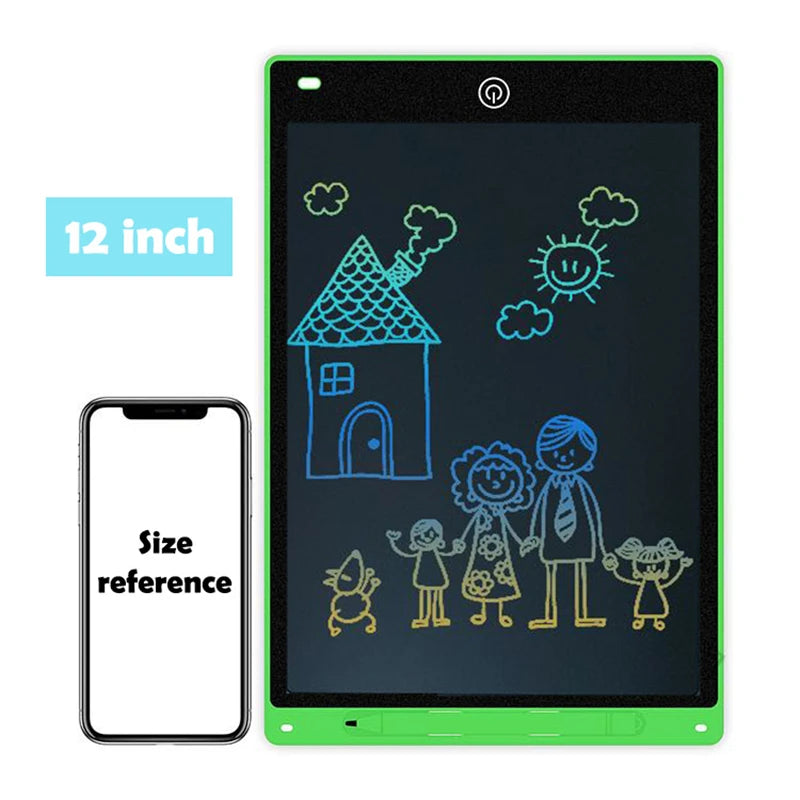 Lousa LED Infantil™ - Tablet Mágico de Desenho e Escrita LCD 8.5” | Brinquedo Educativo