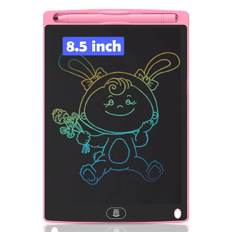 Lousa LED Infantil™ - Tablet Mágico de Desenho e Escrita LCD 8.5” | Brinquedo Educativo