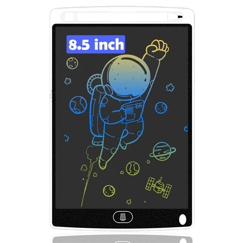 Lousa LED Infantil™ - Tablet Mágico de Desenho e Escrita LCD 8.5” | Brinquedo Educativo