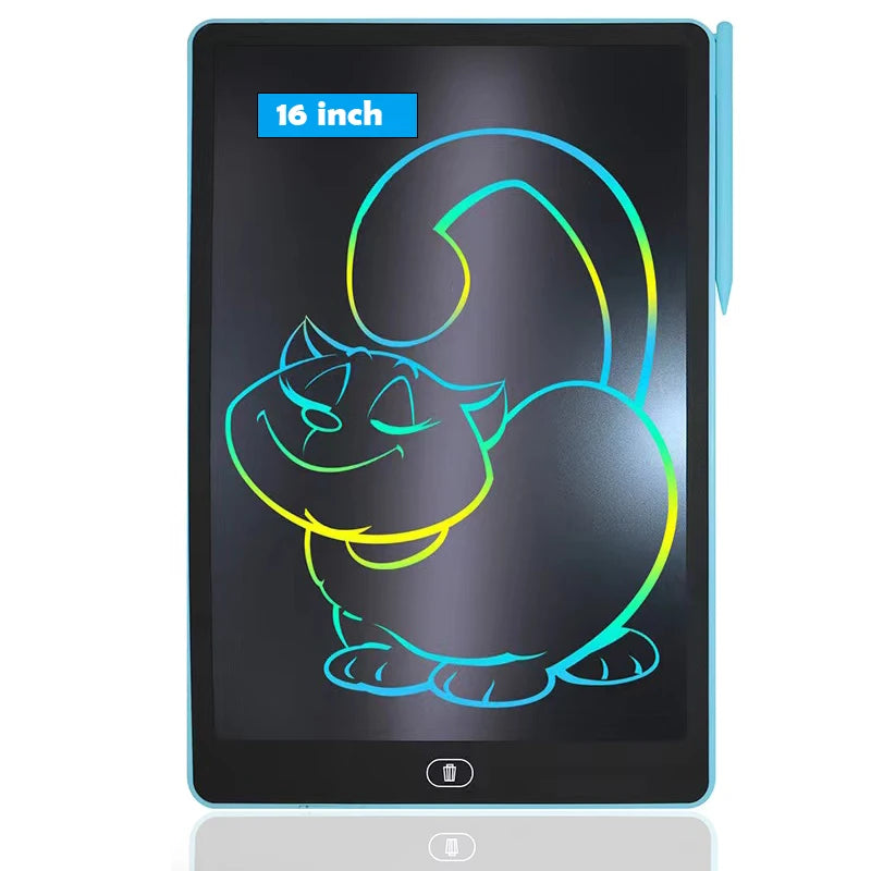 Lousa LED Infantil™ - Tablet Mágico de Desenho e Escrita LCD 8.5” | Brinquedo Educativo