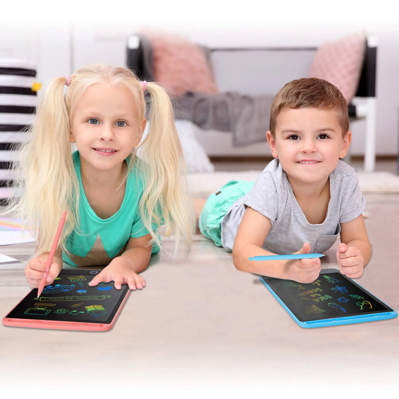 Lousa LED Infantil™ - Tablet Mágico de Desenho e Escrita LCD 8.5” | Brinquedo Educativo