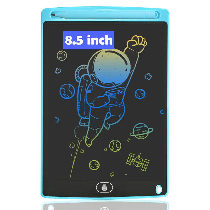 Lousa LED Infantil™ - Tablet Mágico de Desenho e Escrita LCD 8.5” | Brinquedo Educativo