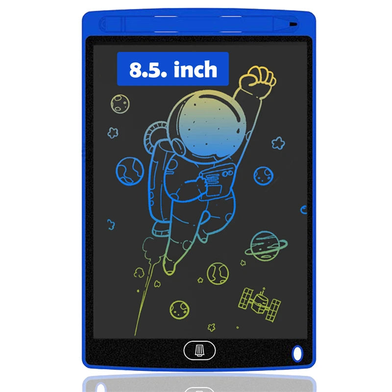 Lousa LED Infantil™ - Tablet Mágico de Desenho e Escrita LCD 8.5” | Brinquedo Educativo